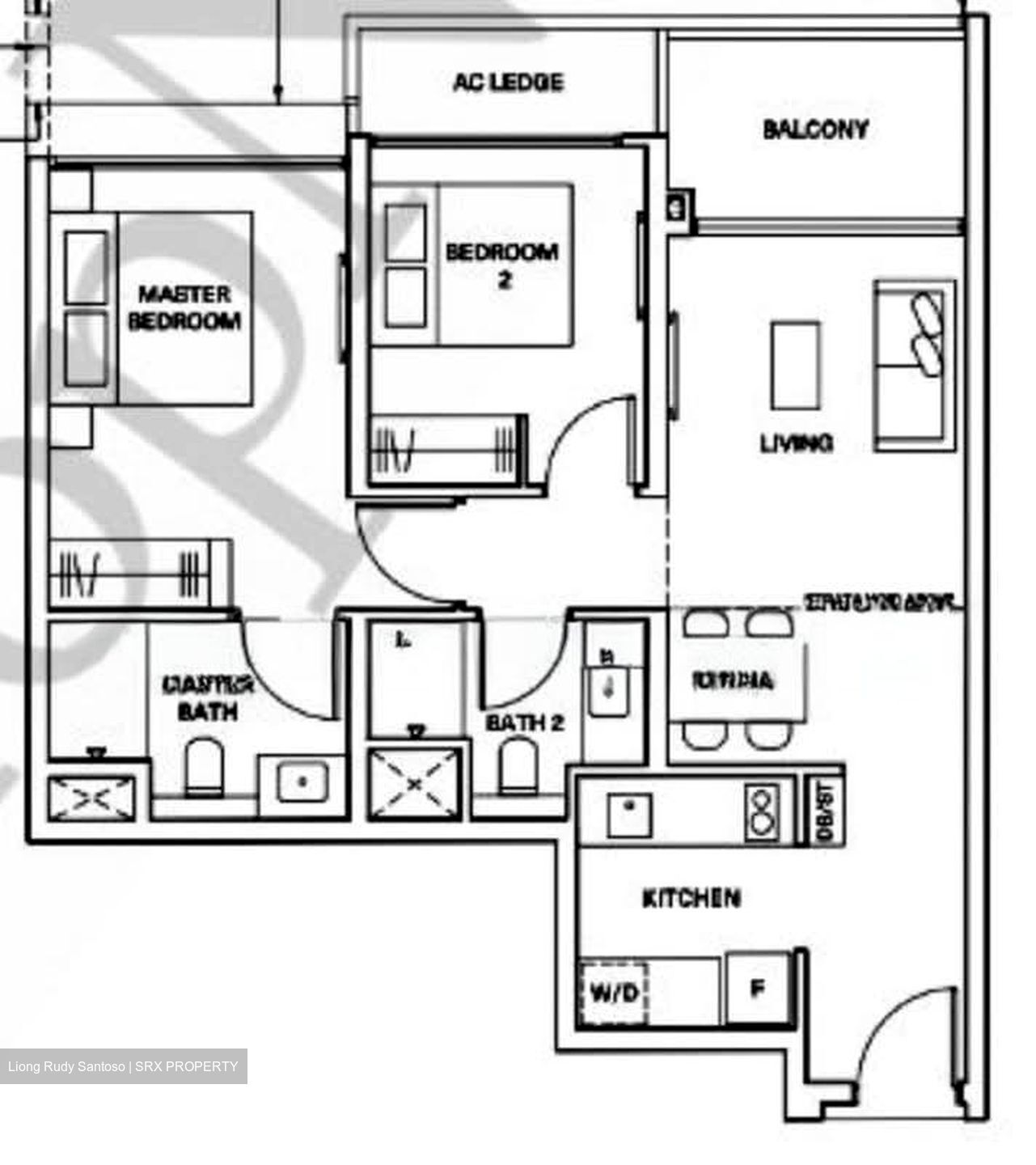 The Watergardens At Canberra (D27), Apartment #560563541